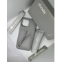 Чохол rhode на iPhone 12 pro в сірому кольорі LIP CASE GREY COLOR без блиска для губ